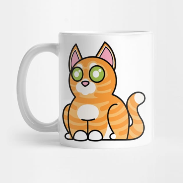 Plump Cat Orange Tabby by JadedOddity